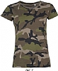 Camiseta Camuflaje Mujer Camo Sols - Color Camuflaje